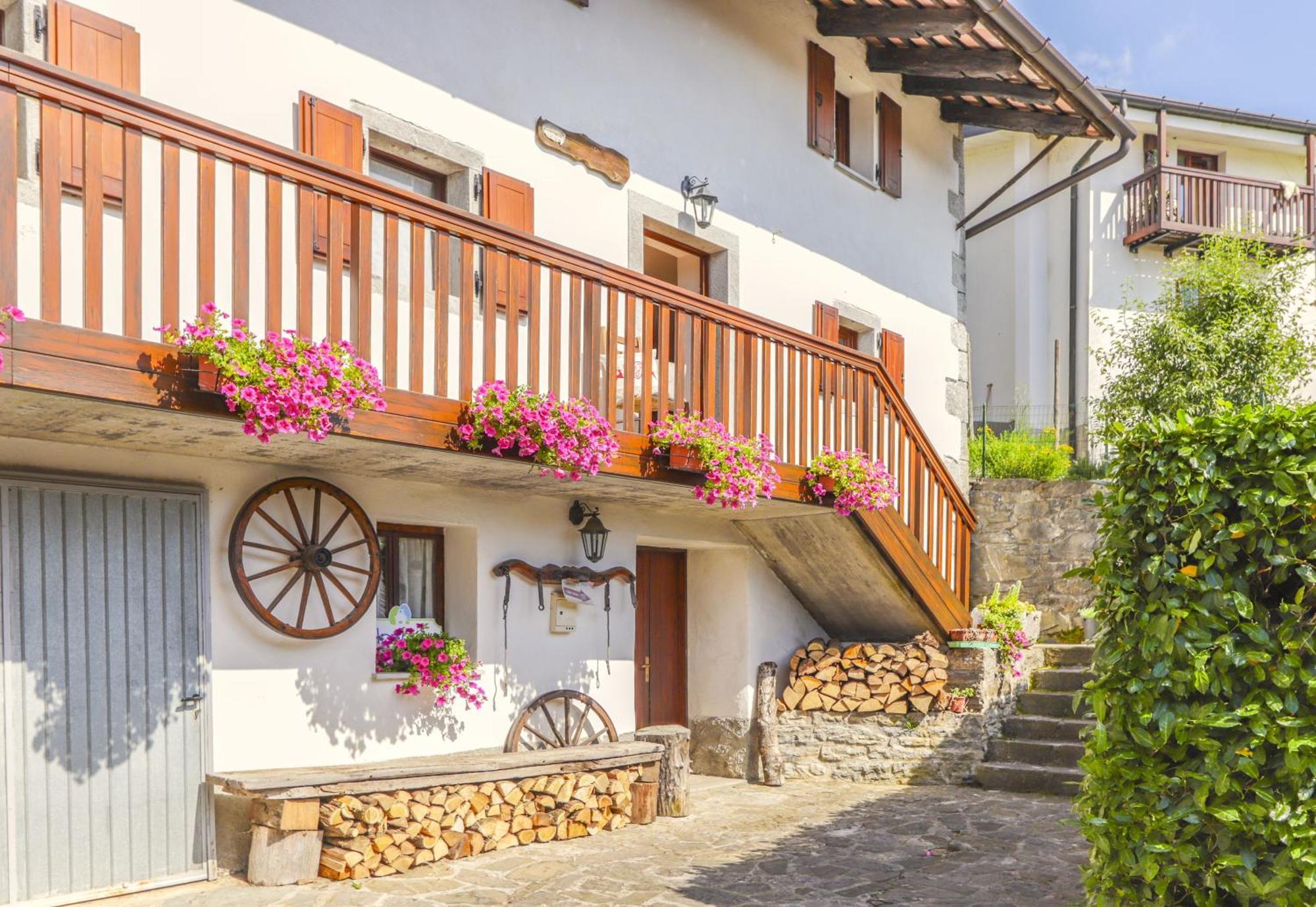Casa Cebajova Poesia Villa Tribil di Sopra Eksteriør bilde