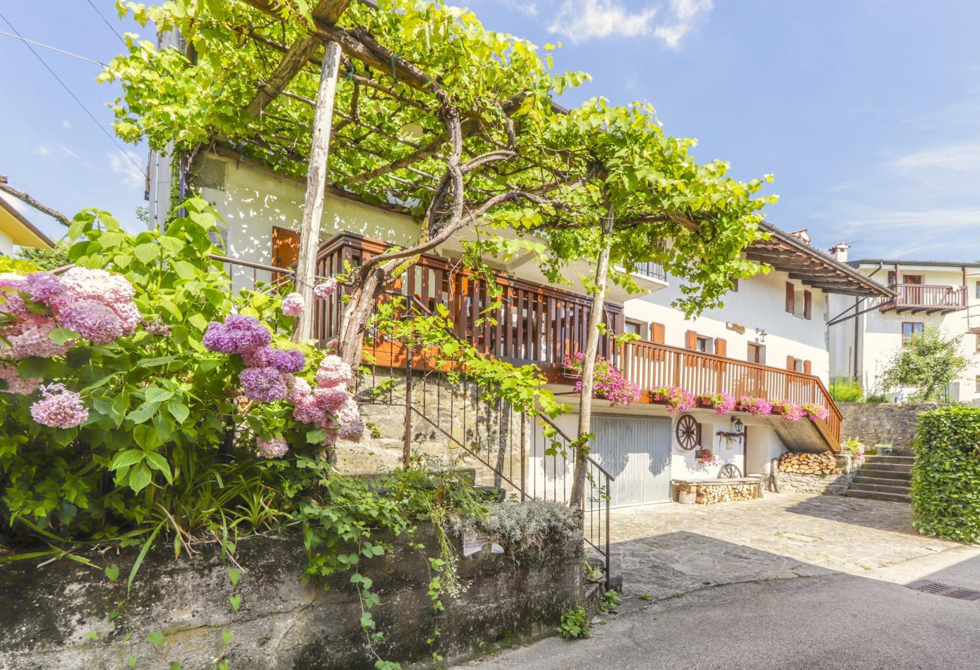 Casa Cebajova Poesia Villa Tribil di Sopra Eksteriør bilde